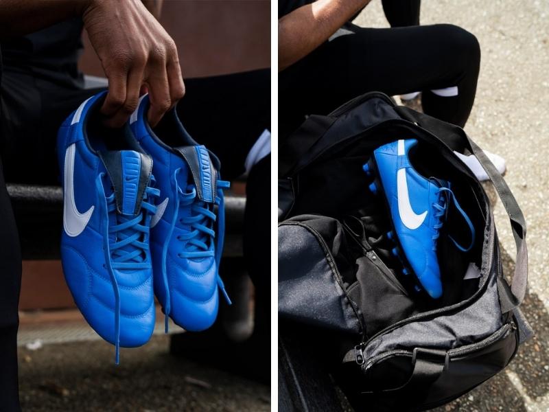 Giày đá bóng Nike Premier III ' Xanh Lam/ Trắng'